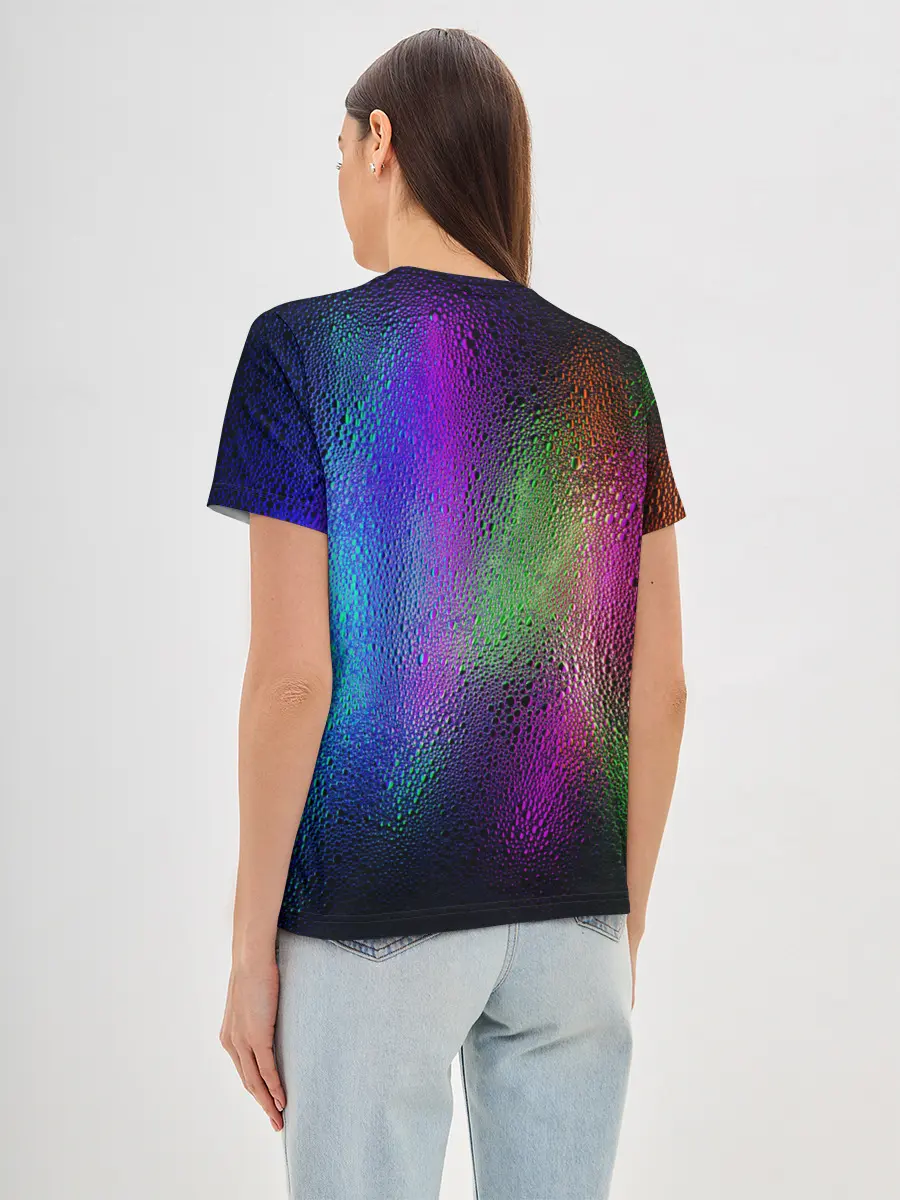 Женская базовая футболка / Neon Lights