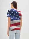 Женская базовая футболка / USA