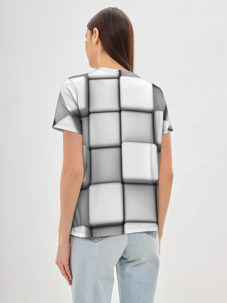 Женская базовая футболка / ТЕКСТУРА