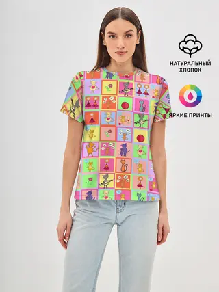 Женская базовая футболка / Хороший день