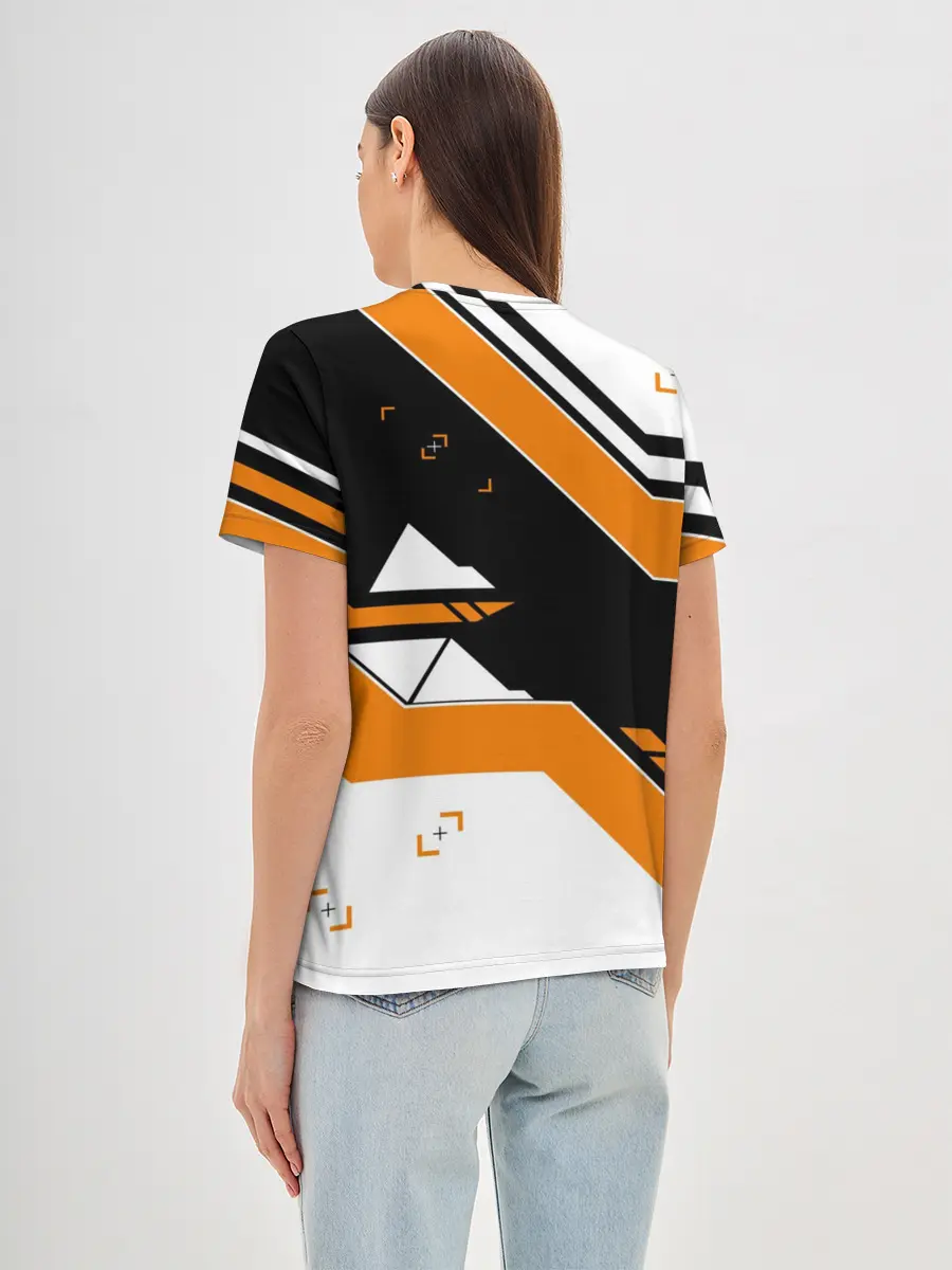 Женская базовая футболка / CS:GO - Asiimov Inverted