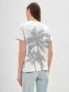 Женская базовая футболка / Пальмы над головой