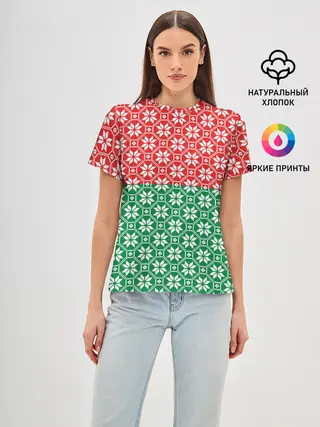 Женская базовая футболка / Беларусь