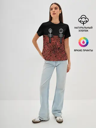 Женская базовая футболка / Twenty One Pilots - Blurryface