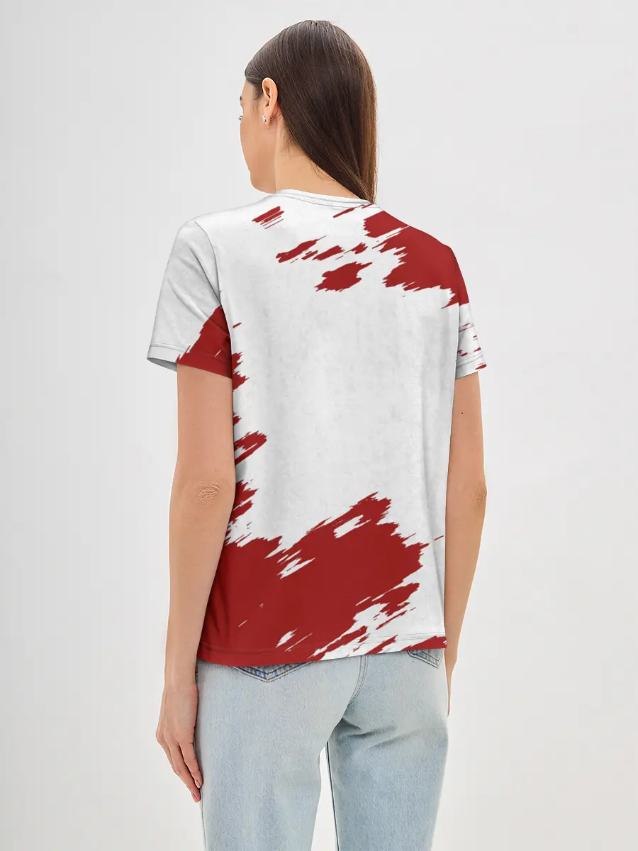 Женская базовая футболка / Гражданская оборона