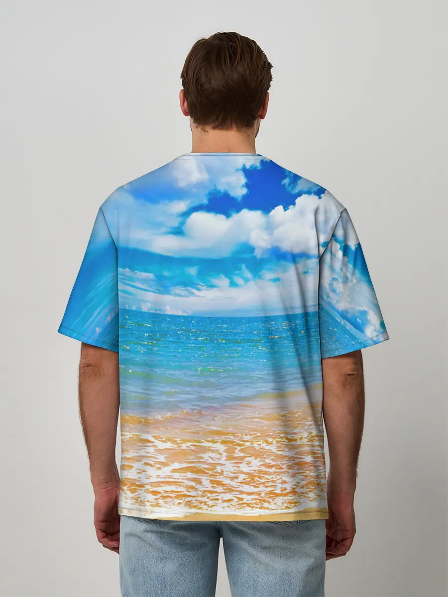 Мужская футболка оверсайз / Маюри