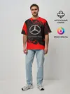 Мужская футболка оверсайз / МЕРСЕДЕС