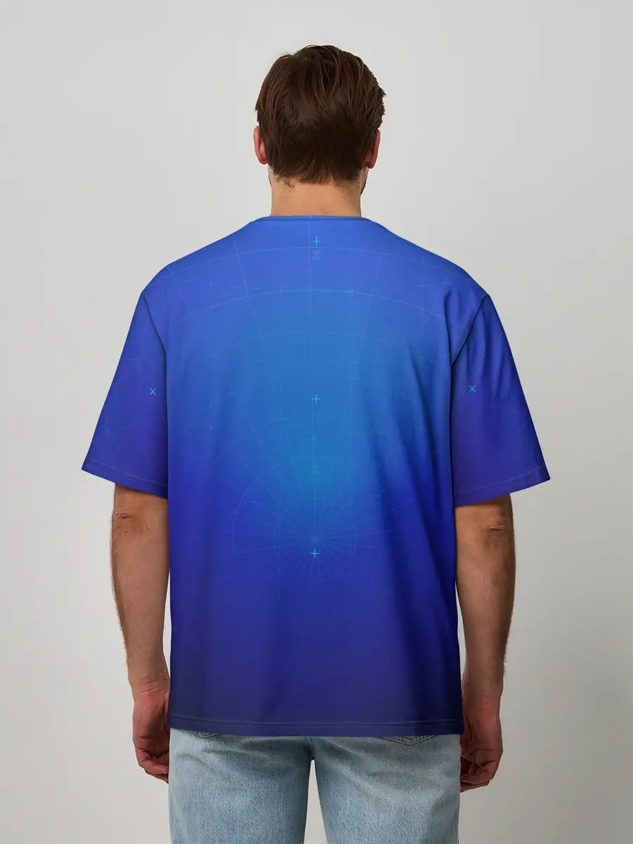 Мужская футболка оверсайз / Human Genesis