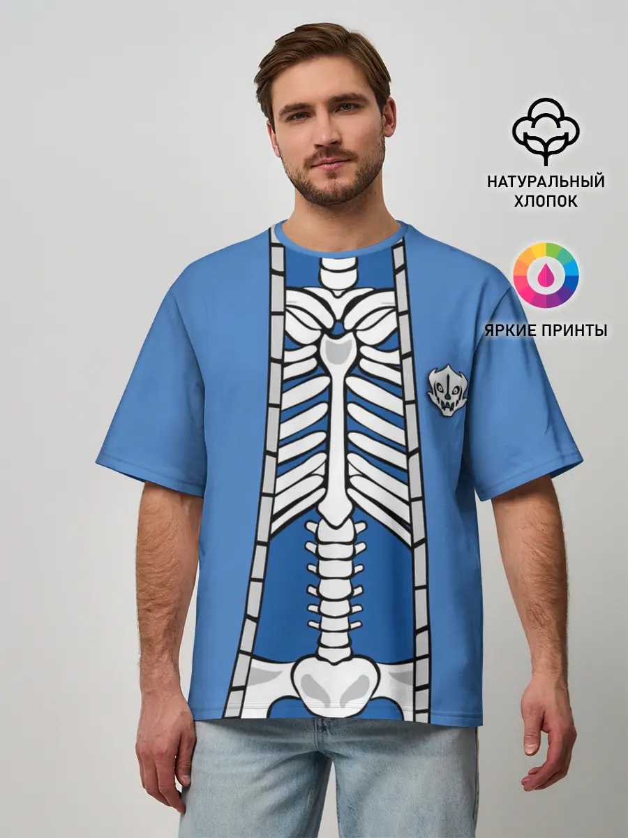 Мужская футболка оверсайз / КУРТКА САНСА