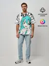 Мужская футболка оверсайз / Hatsune Miku