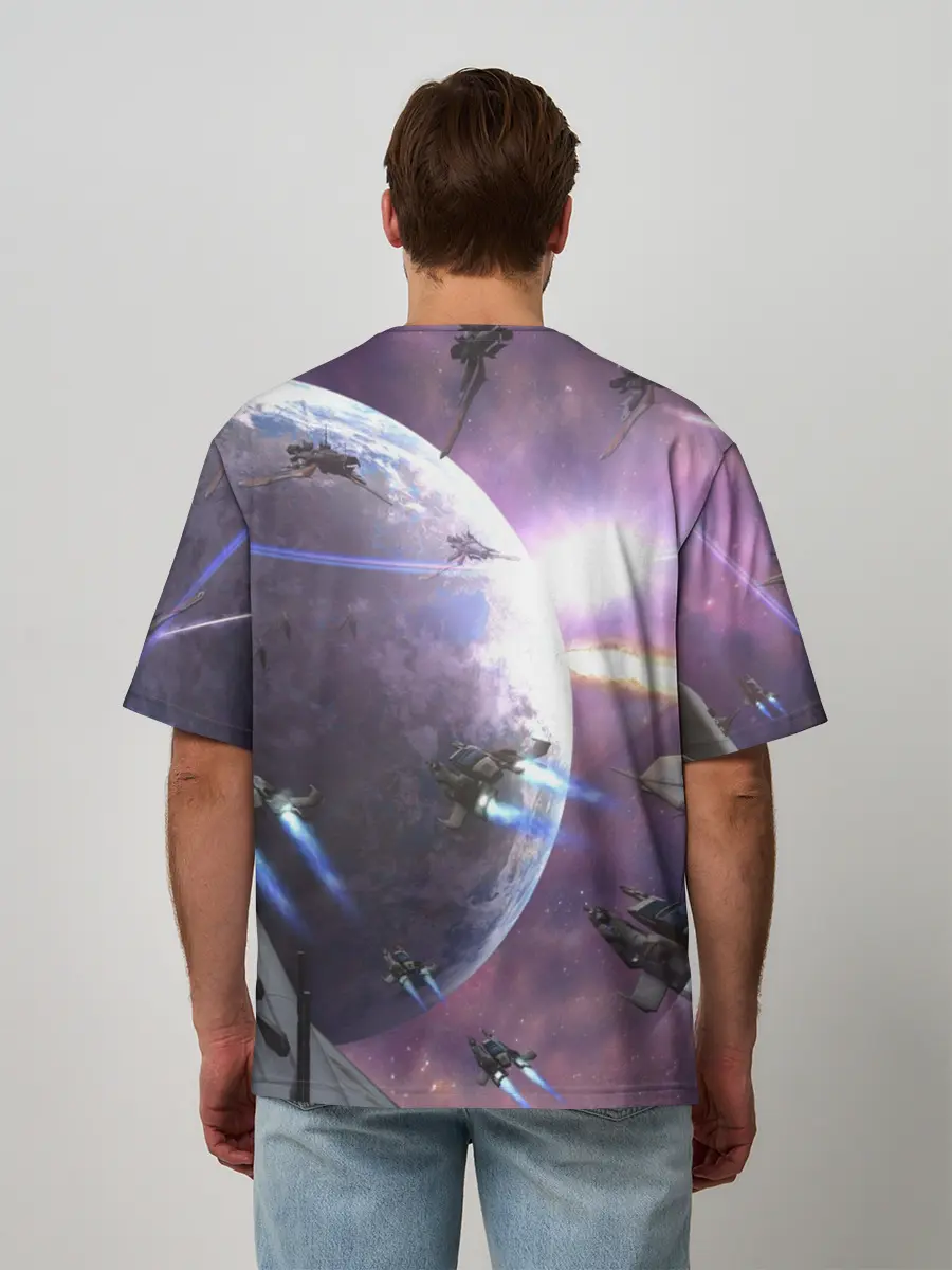 Мужская футболка оверсайз / DESTINY 2