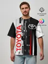 Мужская футболка оверсайз / TOYOTA SORT / TOYOTA TECHNO
