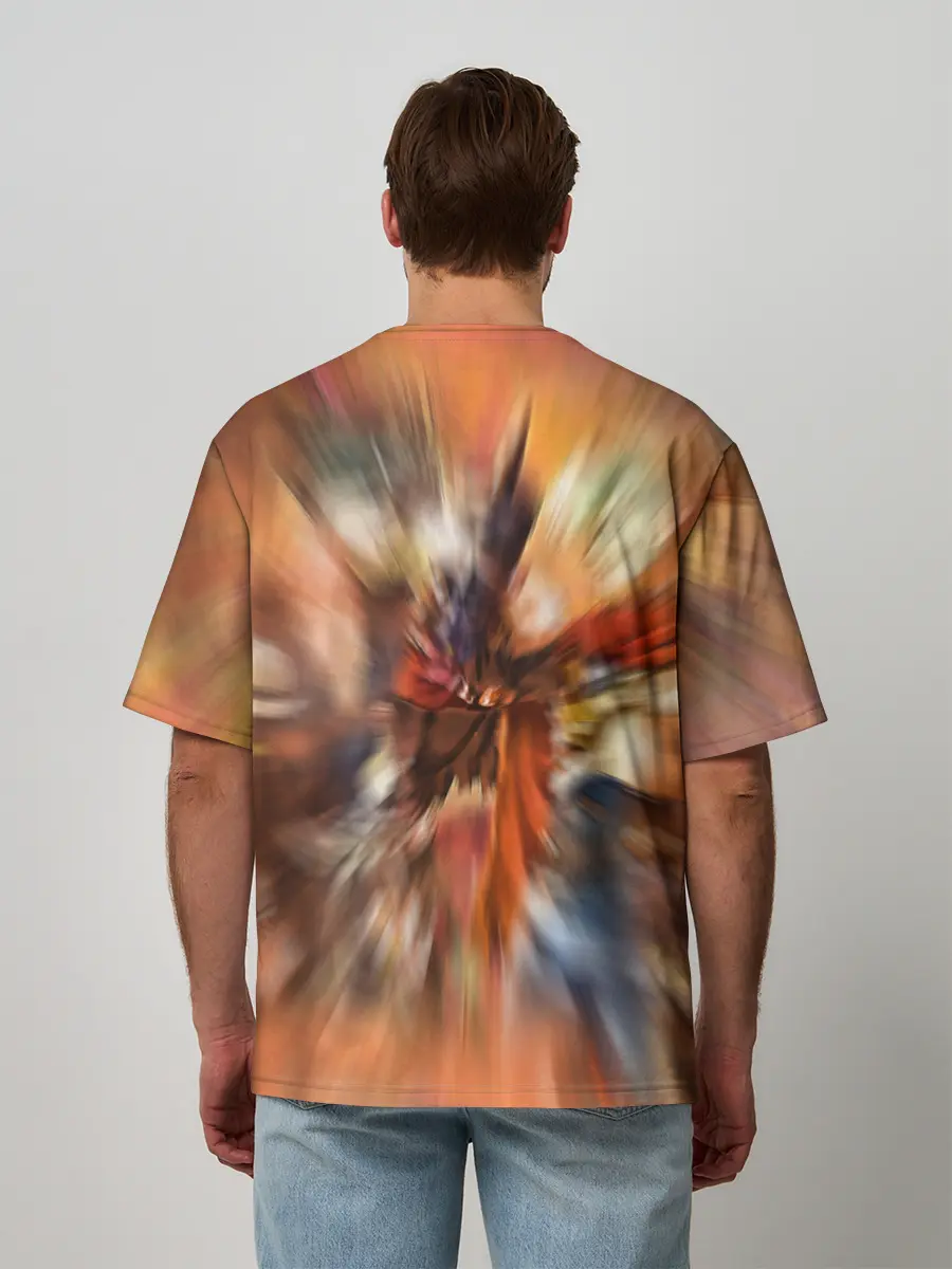 Мужская футболка оверсайз / Хяккимару | Hyakkimaru