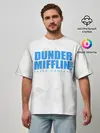 Мужская футболка оверсайз / Dunder Mifflin