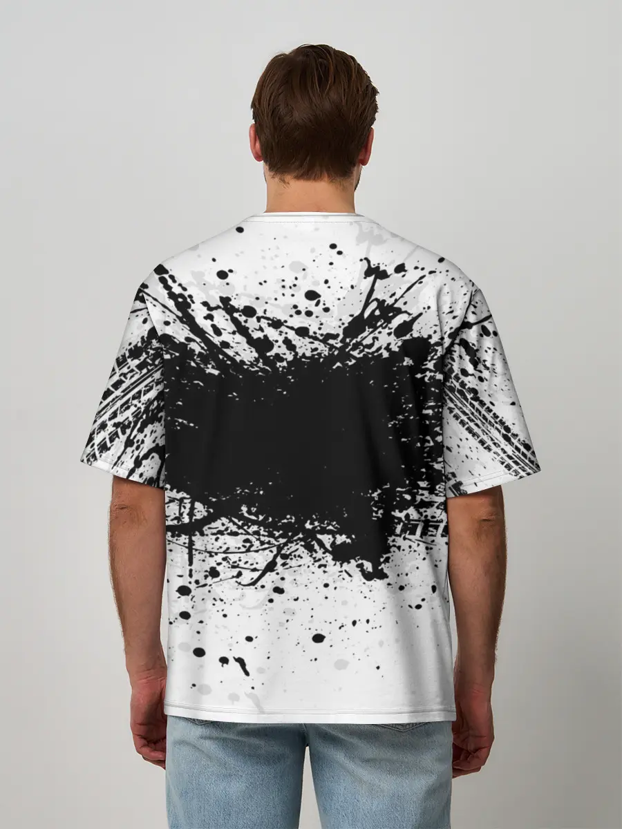 Мужская футболка оверсайз / Hyundai