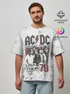 Мужская футболка оверсайз / AC/DC