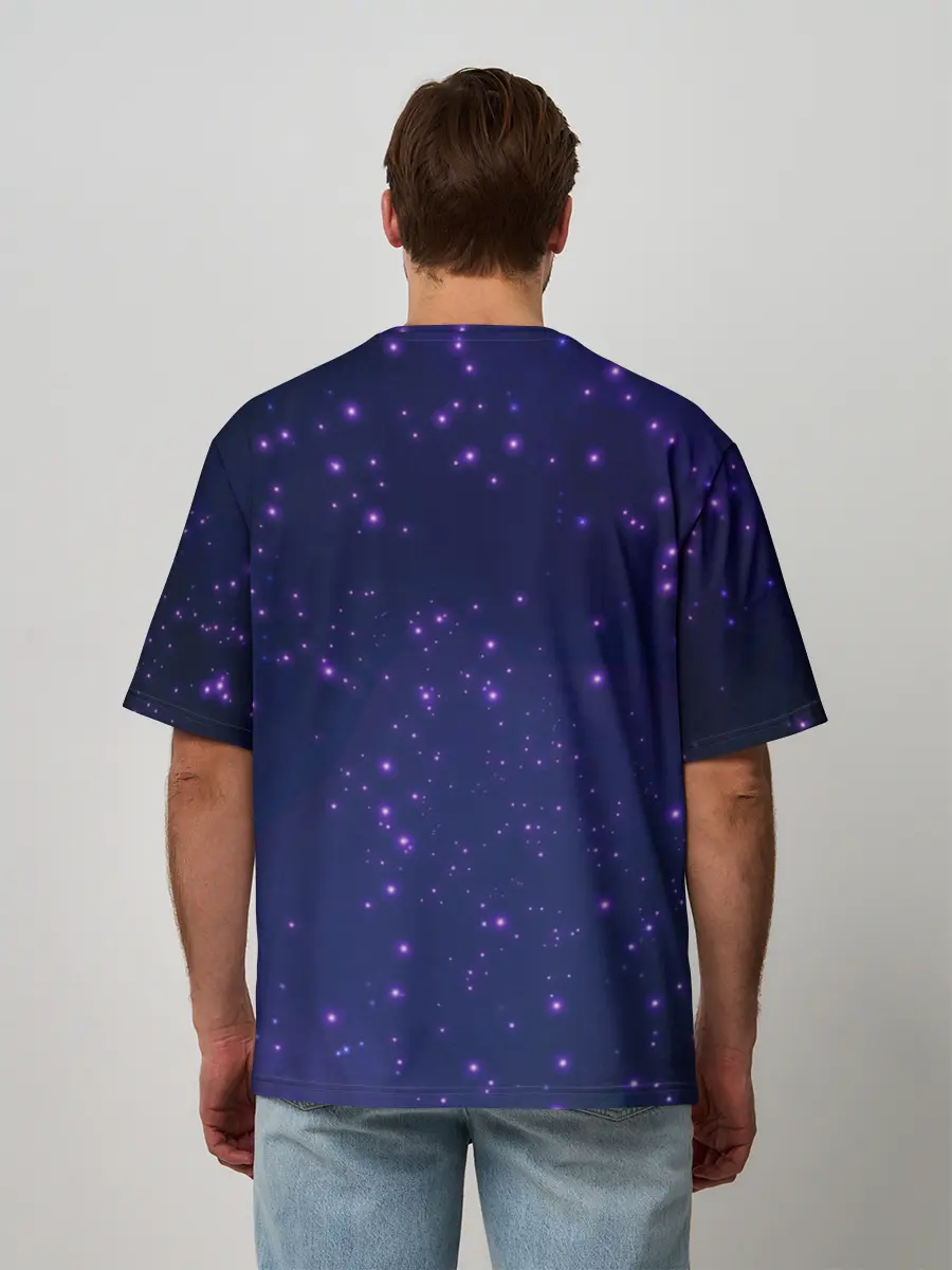 Мужская футболка оверсайз / Близнецы