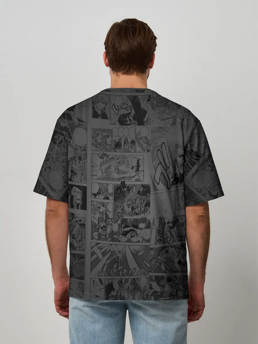 Мужская футболка оверсайз / Fairy Tail