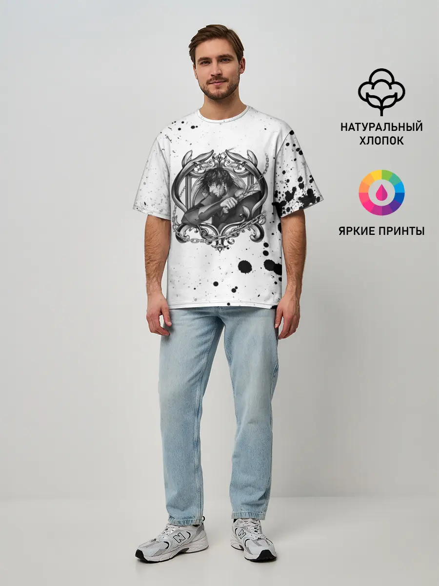 Мужская футболка оверсайз / Castlevania | Trevor Belmont