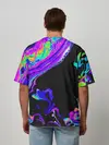Мужская футболка оверсайз / DIGITAL ABSTRACT