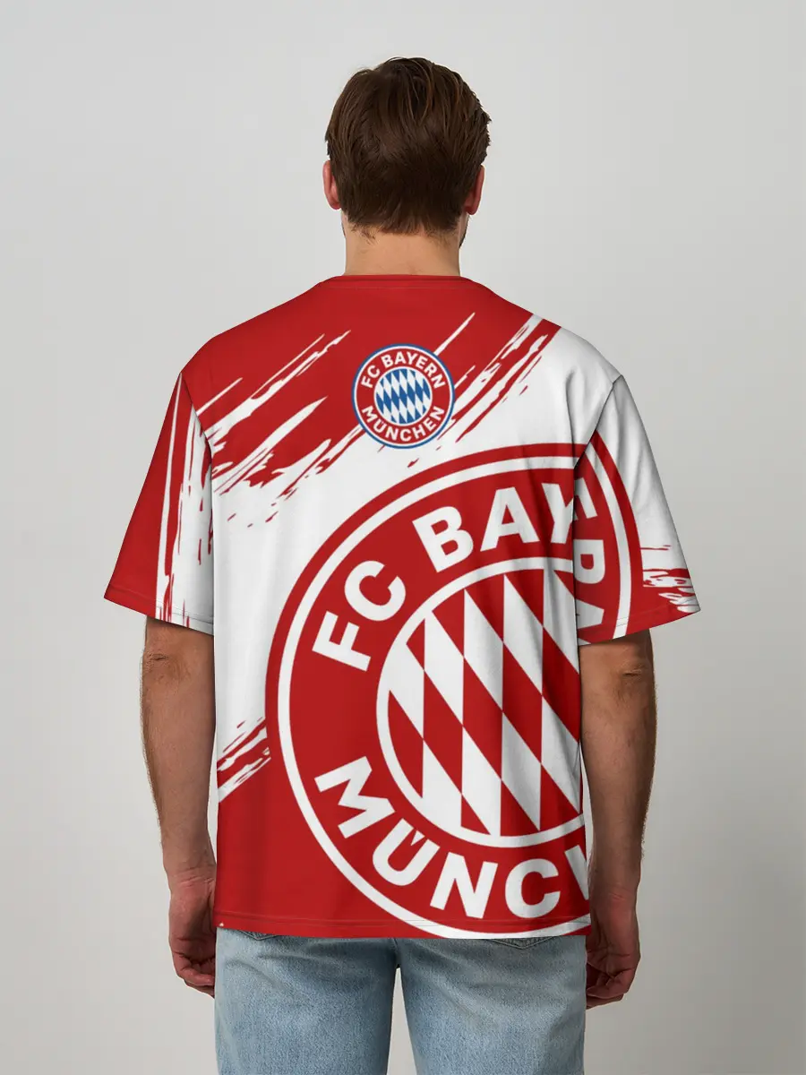 Мужская футболка оверсайз / Бавария