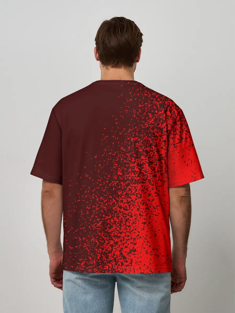 Мужская футболка оверсайз / METRO EXODUS / МЕТРО ИСХОД