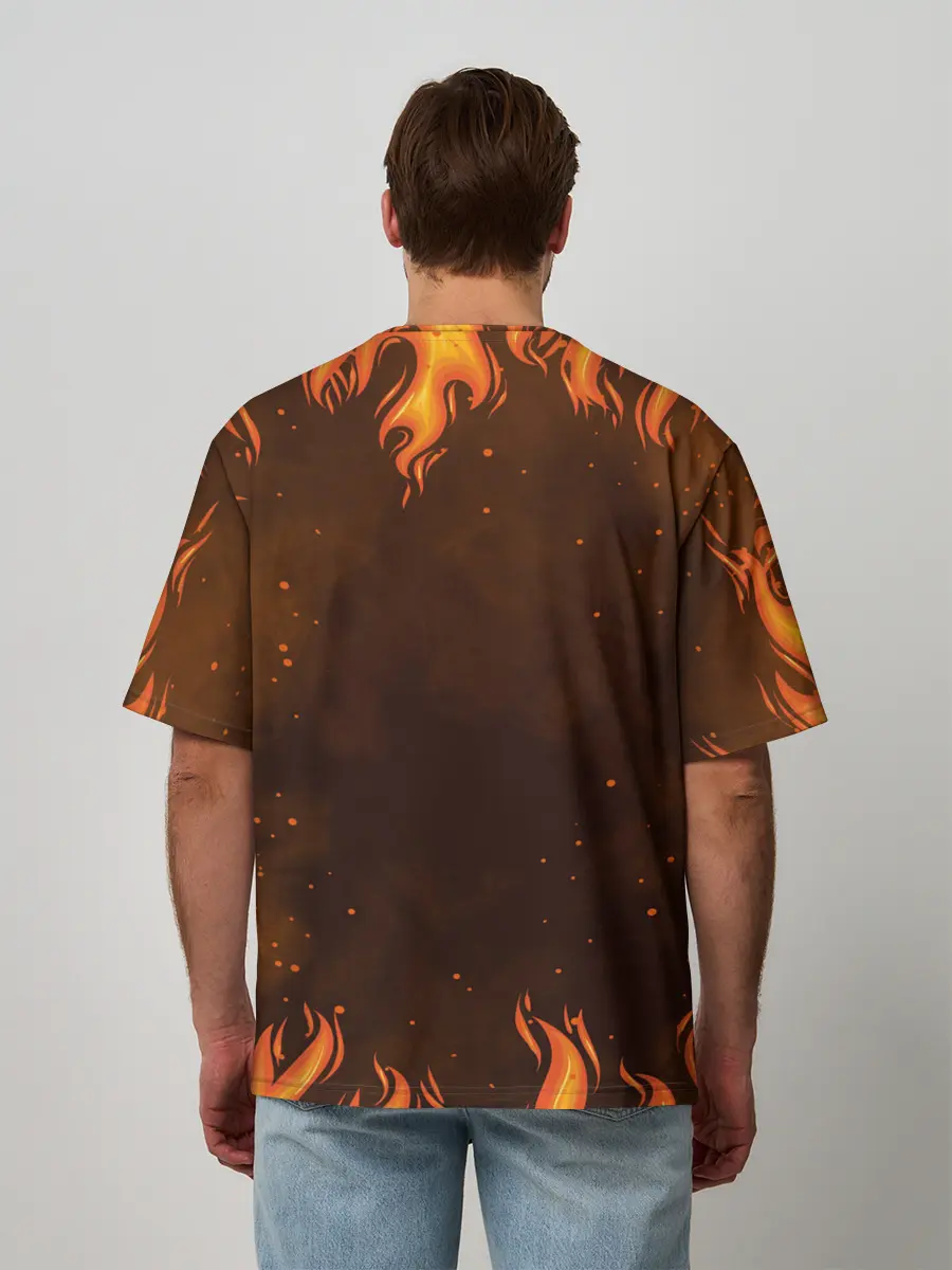 Мужская футболка оверсайз / Haikyu | Волейбол