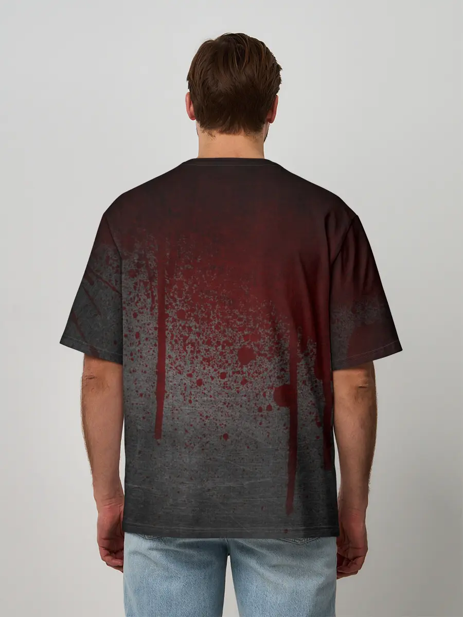 Мужская футболка оверсайз / UNDERTALE