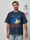 Мужская футболка оверсайз / SONIC | СОНИК