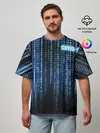 Мужская футболка оверсайз / Covid-19