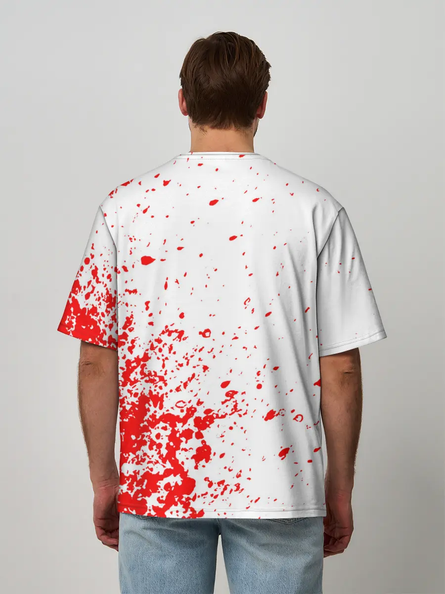 Мужская футболка оверсайз / cannibal corpse.