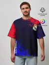 Мужская футболка оверсайз / Real Madrid
