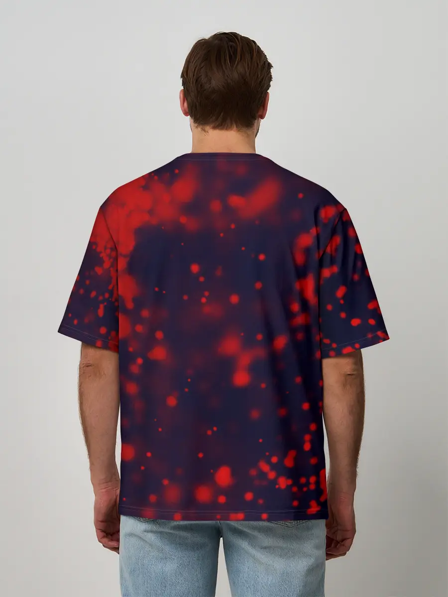 Мужская футболка оверсайз / AC DС