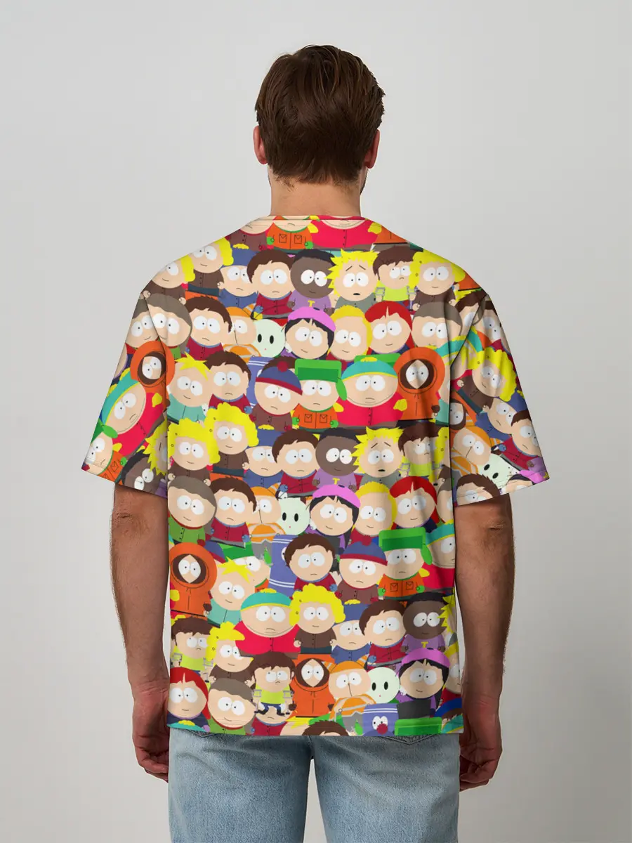 Мужская футболка оверсайз / ЮЖНЫЙ ПАРК | SOUTH PARK