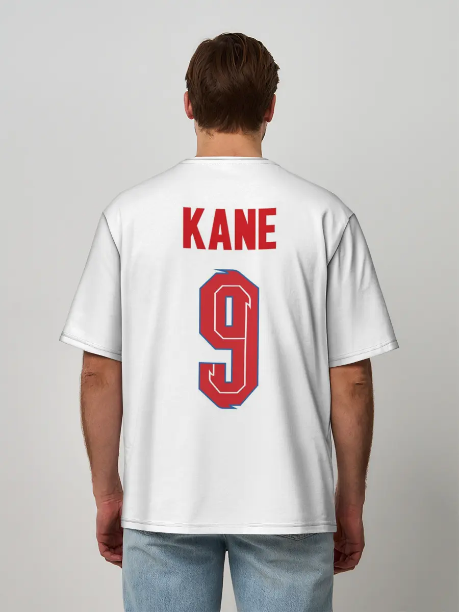 Мужская футболка оверсайз / Кейн форма Англия 2021/2022