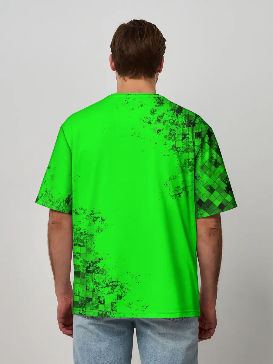 Мужская футболка оверсайз / MINECRAFT