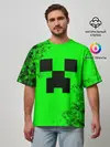 Мужская футболка оверсайз / MINECRAFT