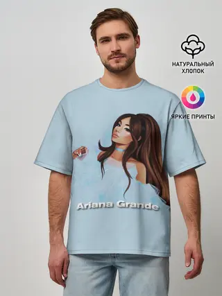 Мужская футболка оверсайз / Ariana Grande