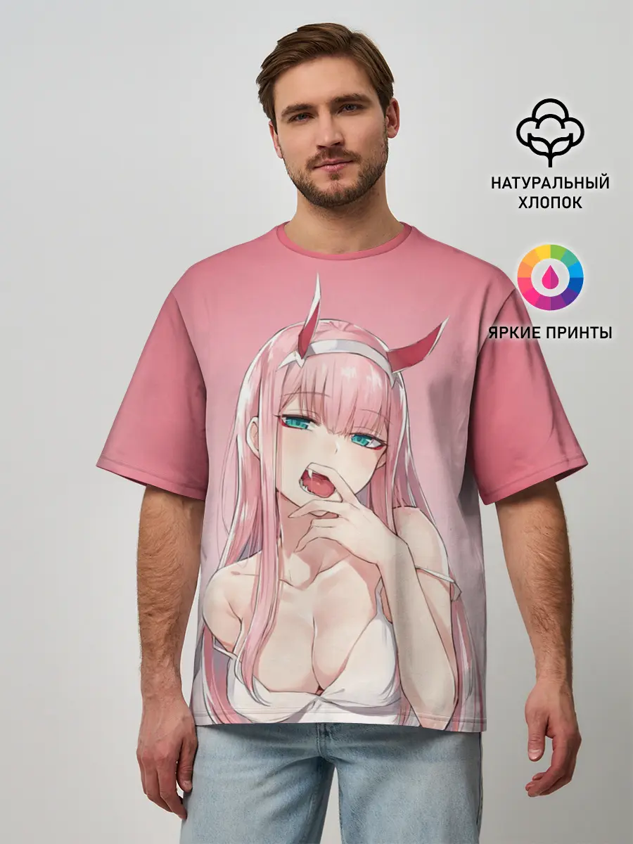 Мужская футболка оверсайз / Sexy 02