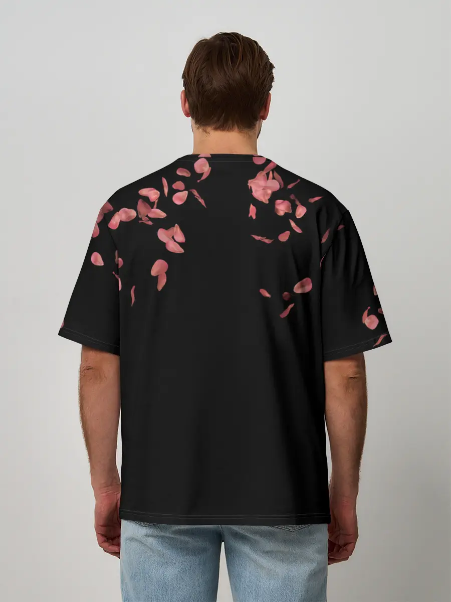 Мужская футболка оверсайз / Незуко