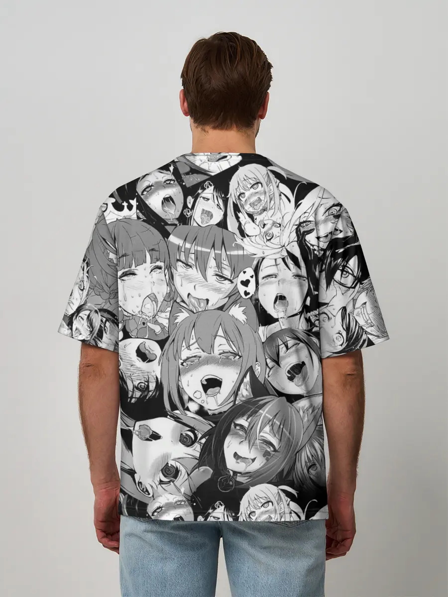 Мужская футболка оверсайз / СЕНПАЙ / SENPAI