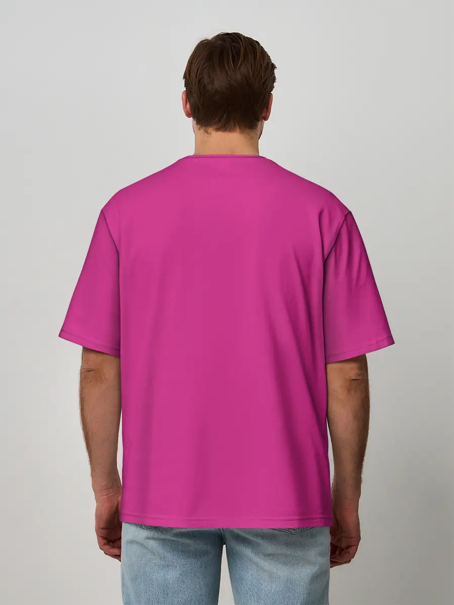 Мужская футболка оверсайз / Nia Teppelin