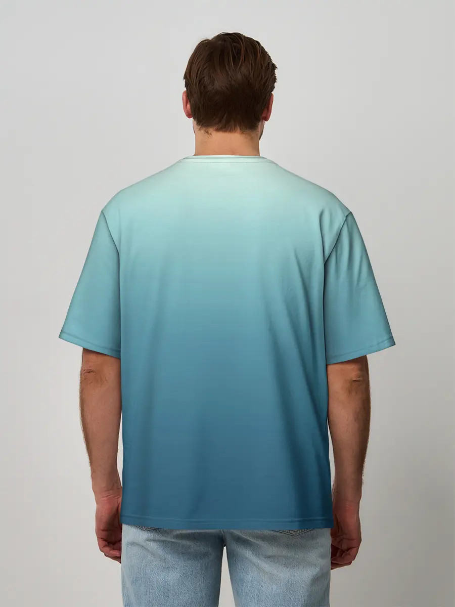 Мужская футболка оверсайз / Тихиро целует Хаку