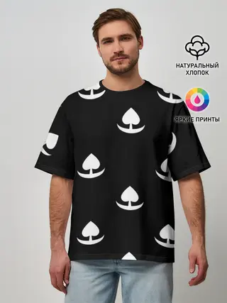 Мужская футболка оверсайз / КОСТЮМ ХЯККИМАРУ | ДОРОРО