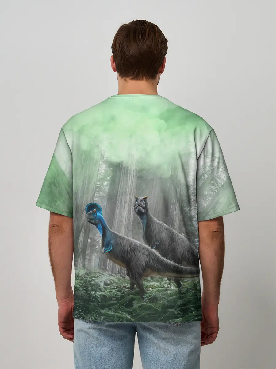 Мужская футболка оверсайз / Jurassic World | Мир Юрского периода