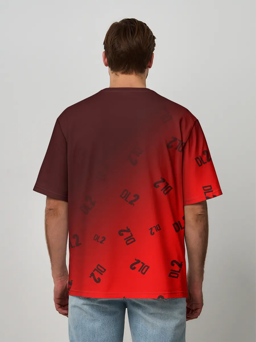 Мужская футболка оверсайз / DYING LIGHT 2 / ДАИНГ ЛАЙТ