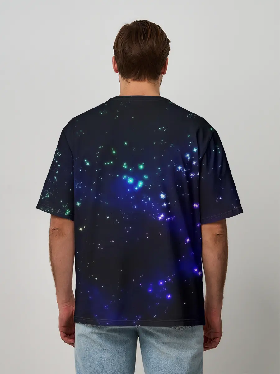 Мужская футболка оверсайз / Among us Impostor