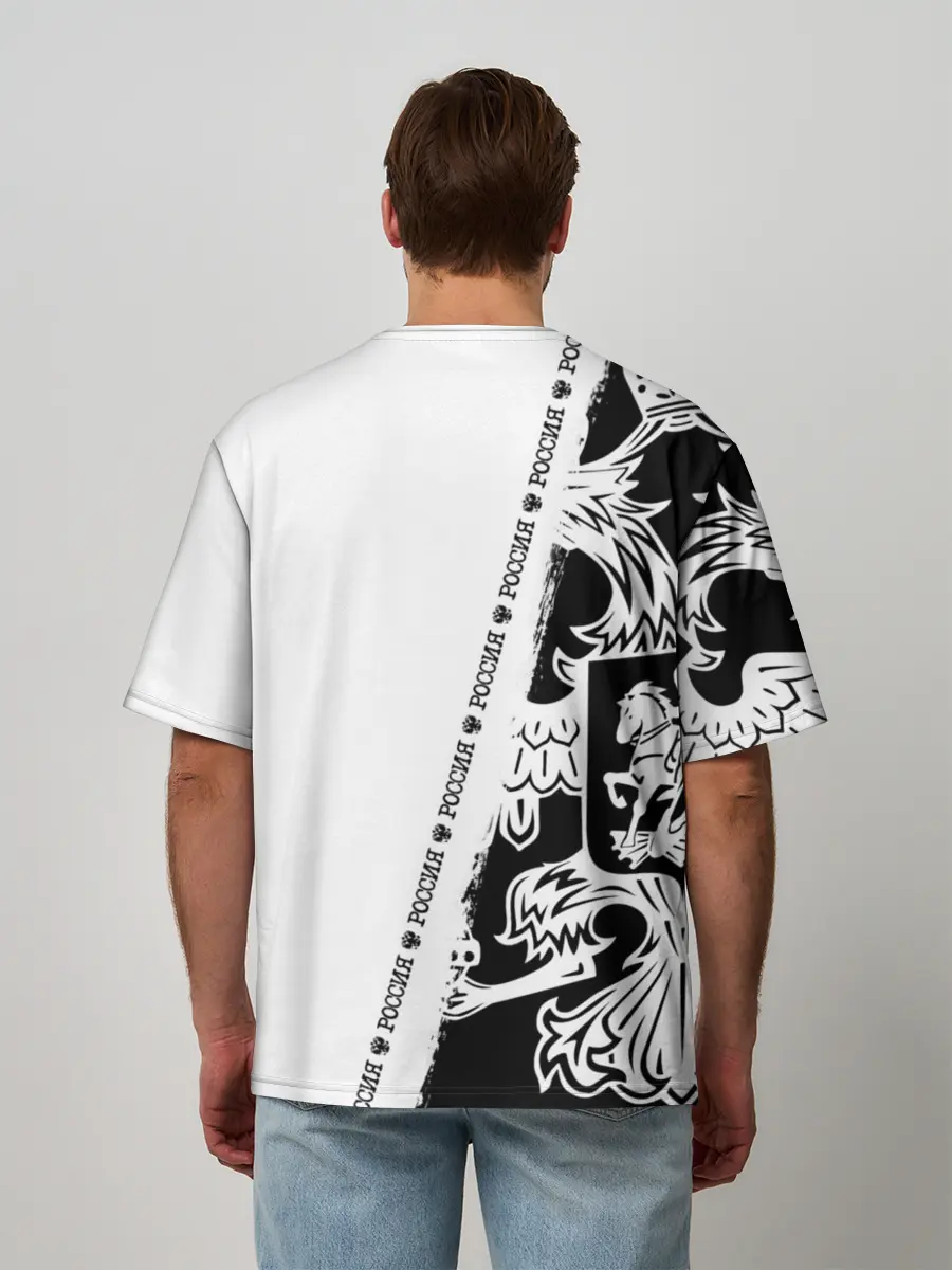 Мужская футболка оверсайз / Россия