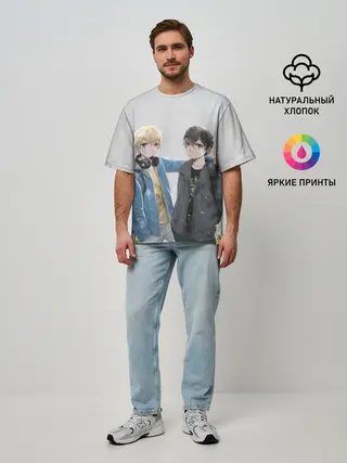 Мужская футболка оверсайз / Алисизация САО