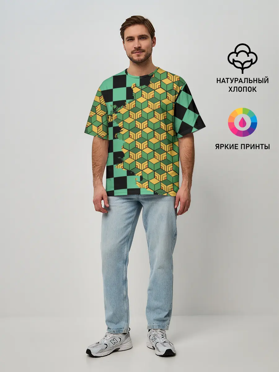 Мужская футболка оверсайз / ТАНДЖИРО И ТОМИОКА